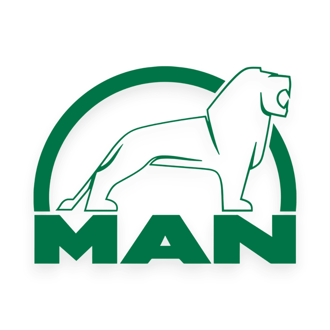 Sticker man løve sort - 061 Grøn - KJoF - 100mm x 75mm - Nej tak