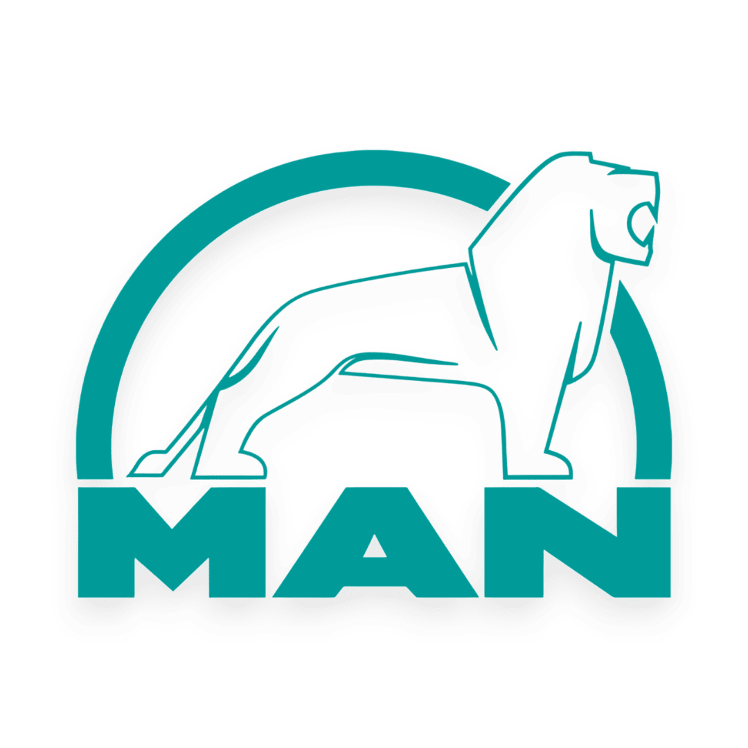 Sticker man løve sort - 061 Grøn - KJoF - 100mm x 75mm - Nej tak