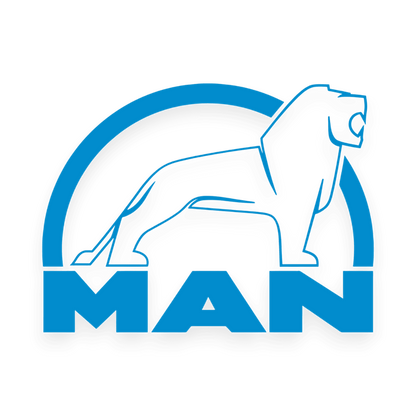 Sticker man løve sort - 061 Grøn - KJoF - 100mm x 75mm - Nej tak