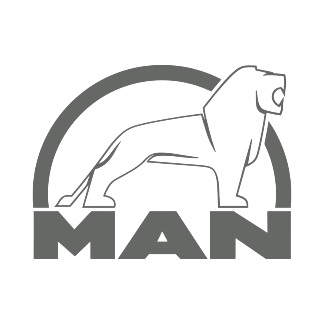 Sticker man løve sort - 061 Grøn - KJoF - 100mm x 75mm - Nej tak