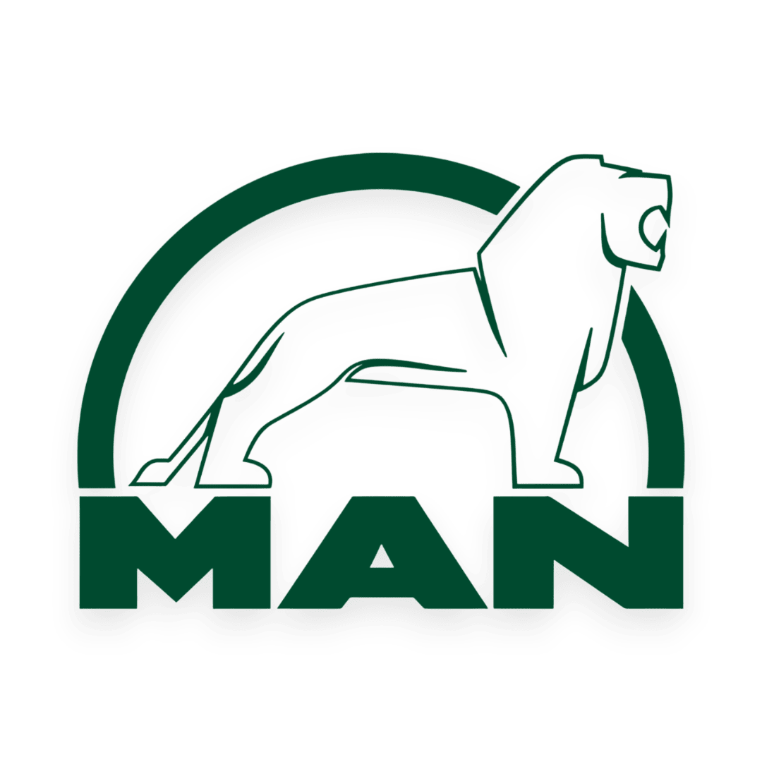 Sticker man løve sort - 061 Grøn - KJoF - 100mm x 75mm - Nej tak