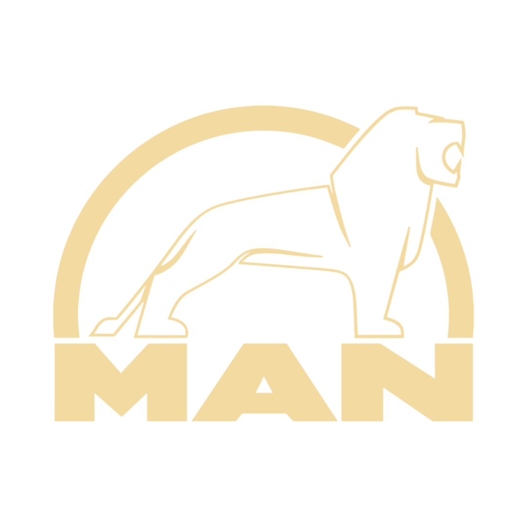 Sticker man løve sort - 061 Grøn - KJoF - 100mm x 75mm - Nej tak