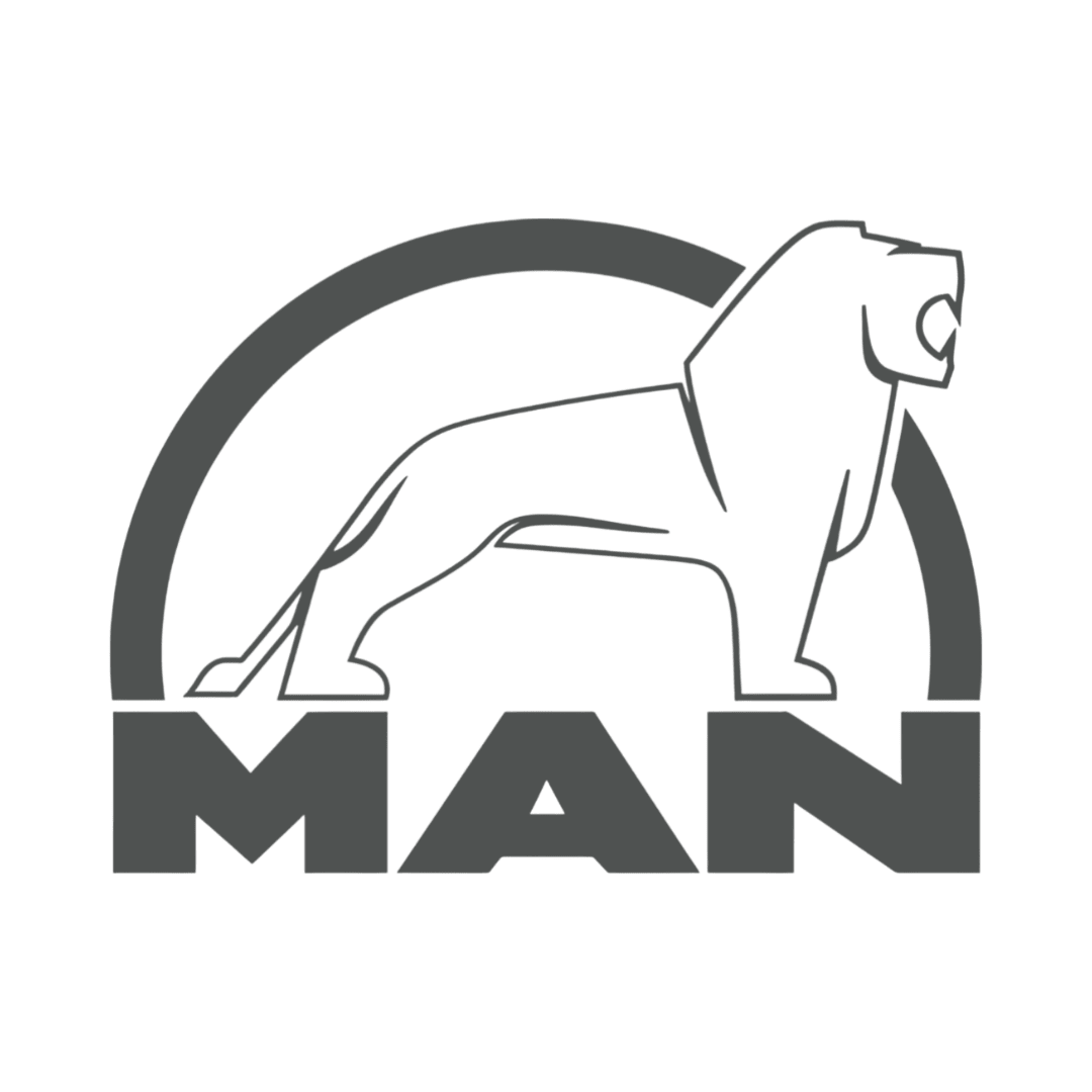 Sticker man løve sort - 061 Grøn - KJoF - 100mm x 75mm - Nej tak