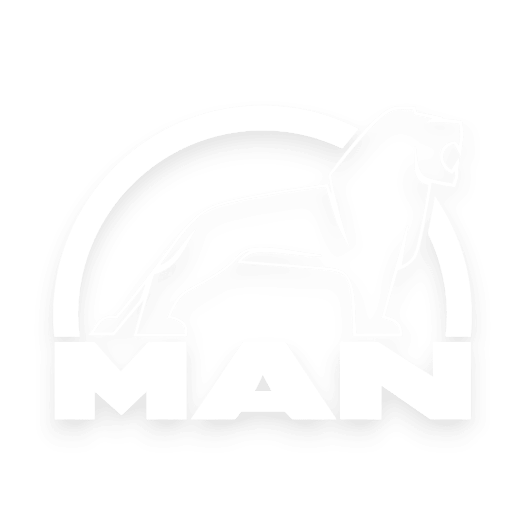 Sticker man løve sort - 010 Hvid - KJoF - 100mm x 75mm - Nej tak