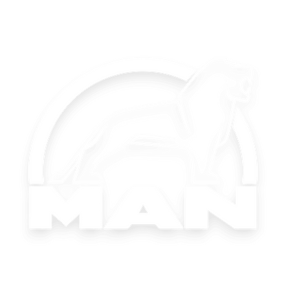 Sticker man løve sort - 010 Hvid - KJoF - 100mm x 75mm - Nej tak