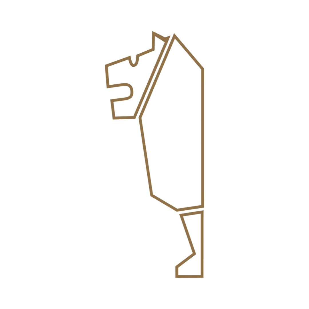 Sticker man old - 061 Grøn - KJoF - 100mm x 248mm - Nej tak