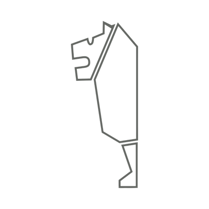 Sticker man old - 061 Grøn - KJoF - 100mm x 248mm - Nej tak