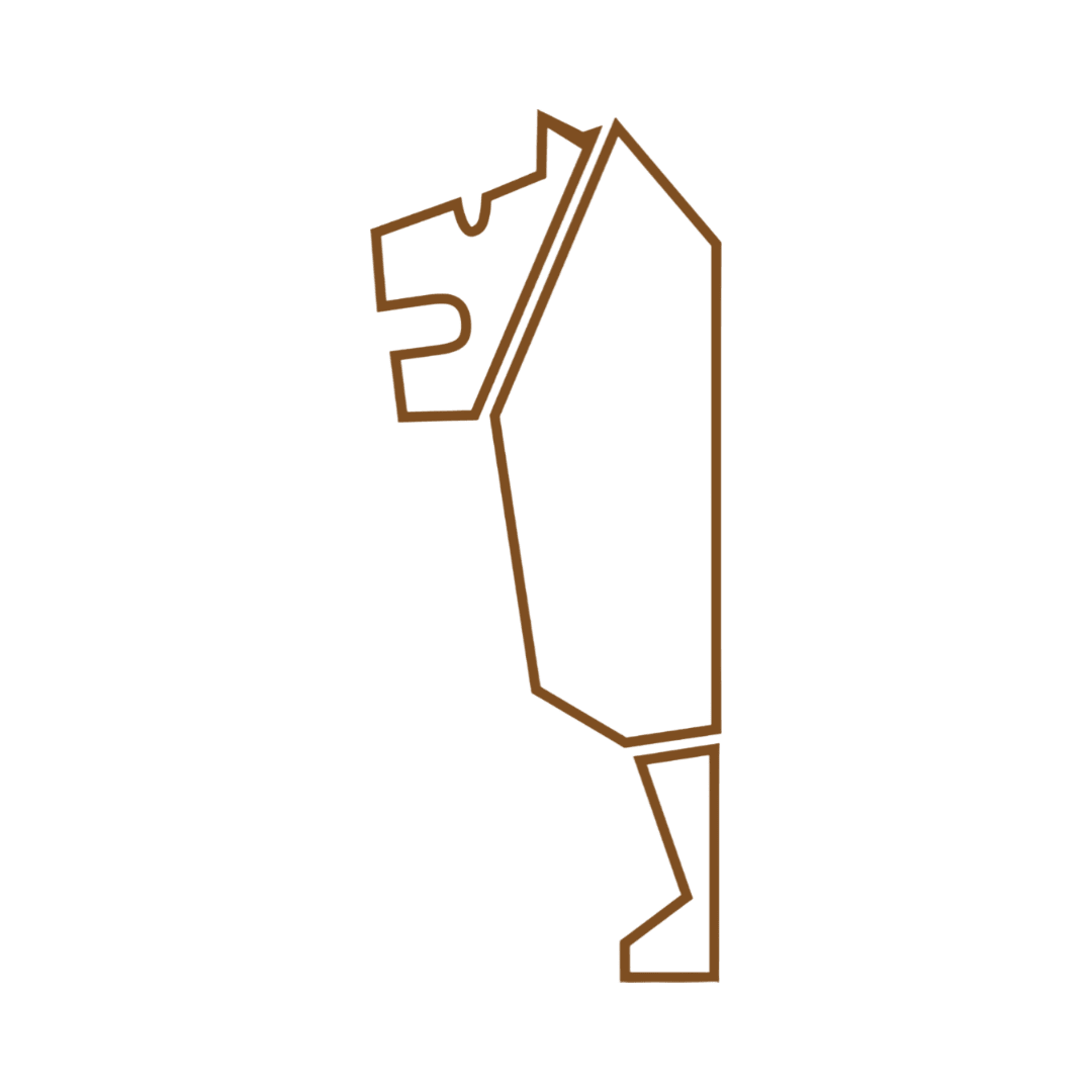 Sticker man old - 061 Grøn - KJoF - 100mm x 248mm - Nej tak