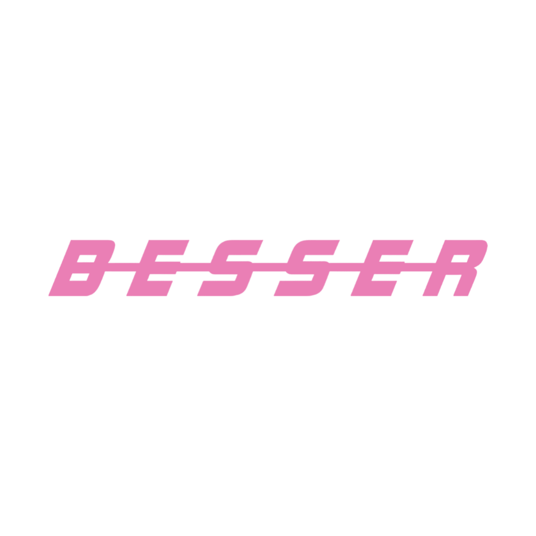 Sticker scania besser - 045 Lyserød - KJoF - 100mm x 12mm - Nej tak