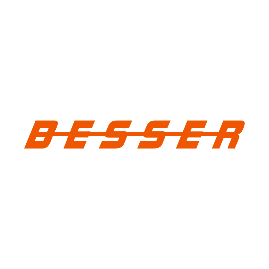 Sticker scania besser - 034 Orange - KJoF - 100mm x 12mm - Nej tak