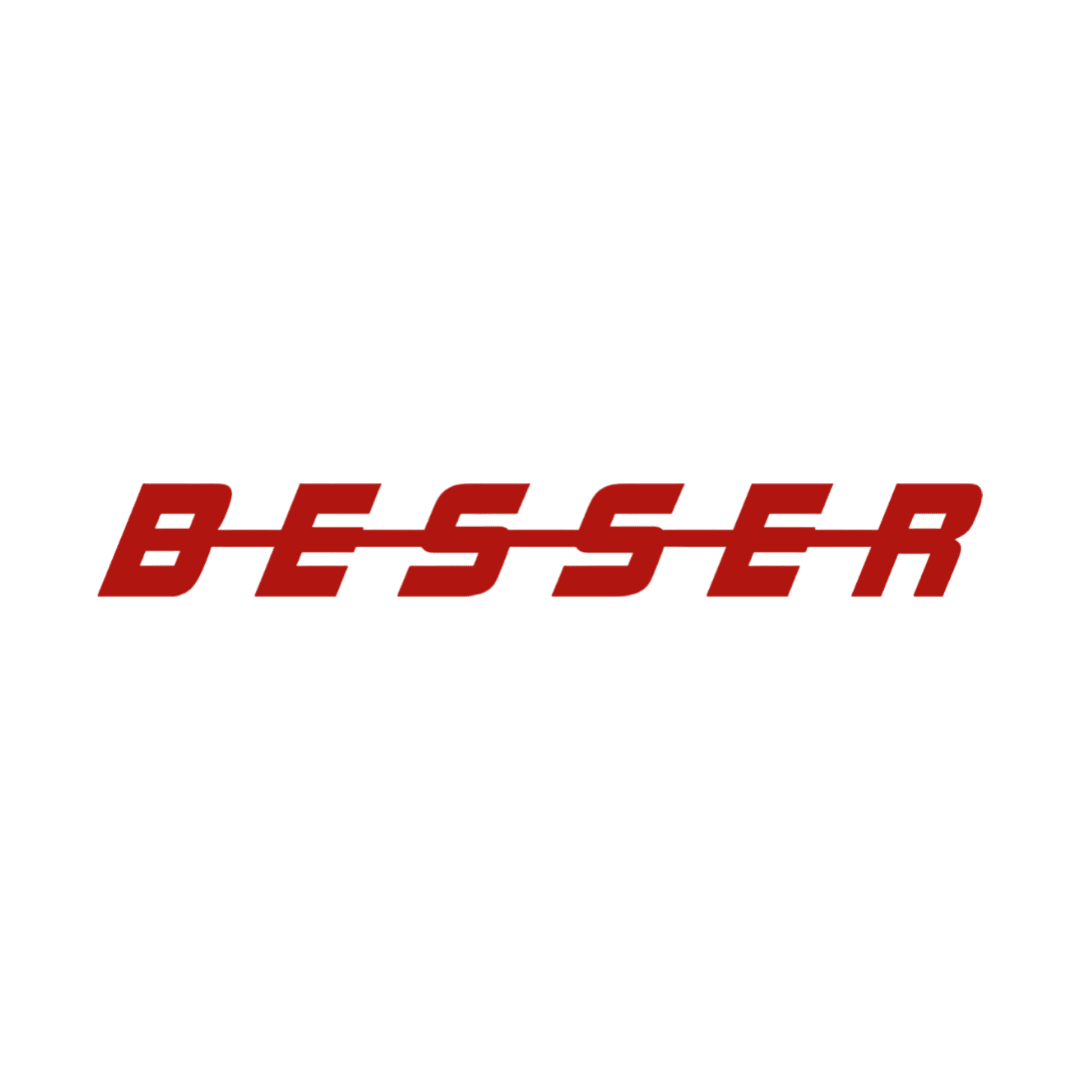 Sticker scania besser - 031 Rød - KJoF - 100mm x 12mm - Nej tak
