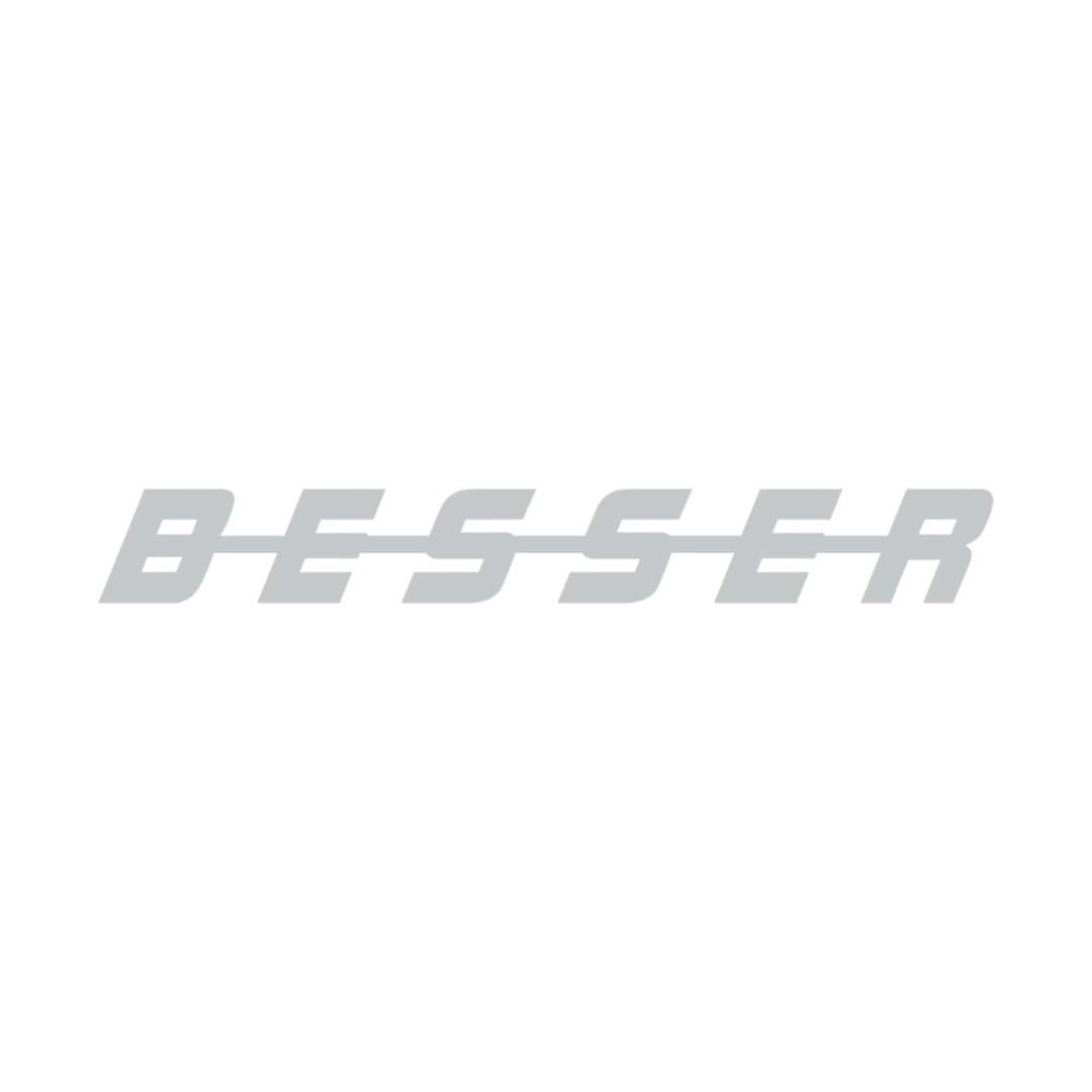 Sticker scania besser - 072 Lysegrå - KJoF - 100mm x 12mm - Nej tak
