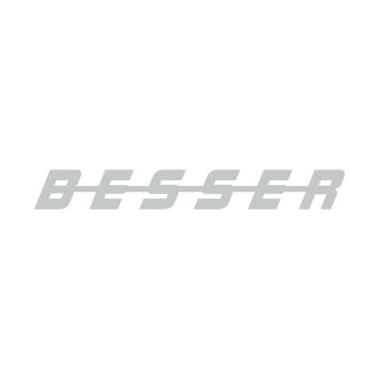 Sticker scania besser - 072 Lysegrå - KJoF - 100mm x 12mm - Nej tak