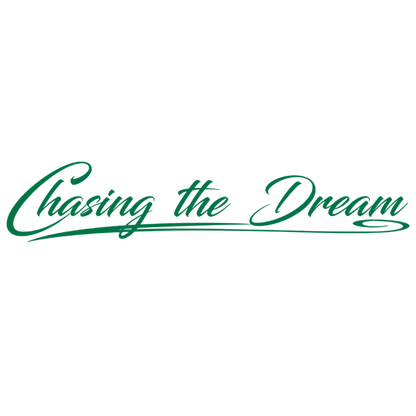 Sticker scania chasing the dream - 061 Grøn - KJoF - 100mm x 19mm - Nej tak