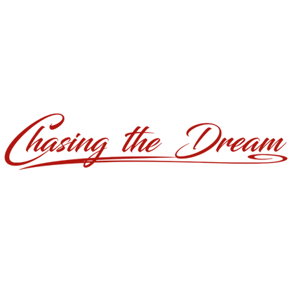 Sticker scania chasing the dream - 031 Rød - KJoF - 100mm x 19mm - Nej tak