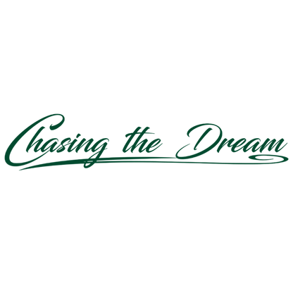 Sticker scania chasing the dream - 061 Grøn - KJoF - 100mm x 19mm - Nej tak