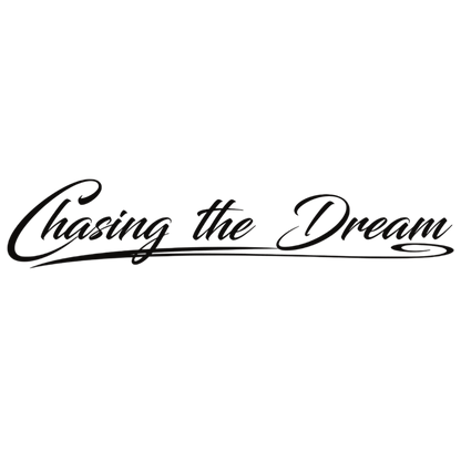 Sticker scania chasing the dream - 070 Sort - KJoF - 100mm x 19mm - Nej tak