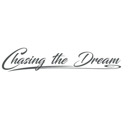 Sticker scania chasing the dream - 073 Mørkegrå - KJoF - 100mm x 19mm - Nej tak