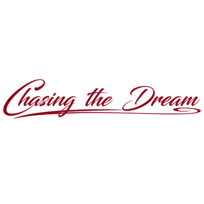 Sticker scania chasing the dream - 030 Mørkerød - KJoF - 100mm x 19mm - Nej tak