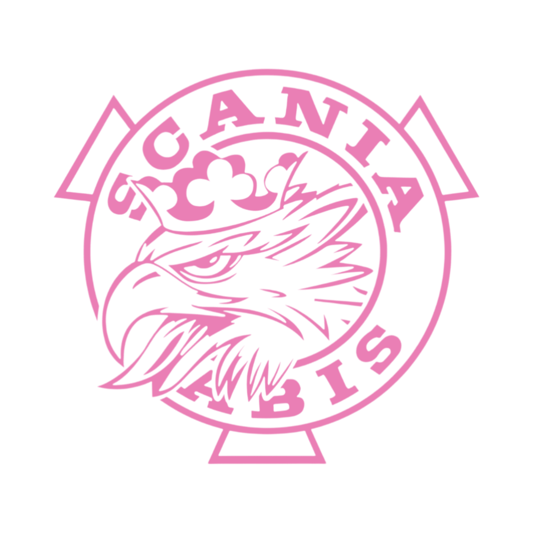 Sticker scania griff - 045 Lyserød - KJoF - 100mm x 93mm - Ja tak