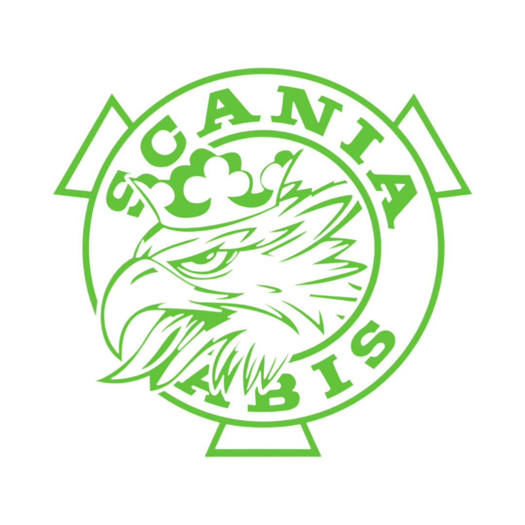 Sticker scania griff - 063 Lime grøn - KJoF - 100mm x 93mm - Ja tak