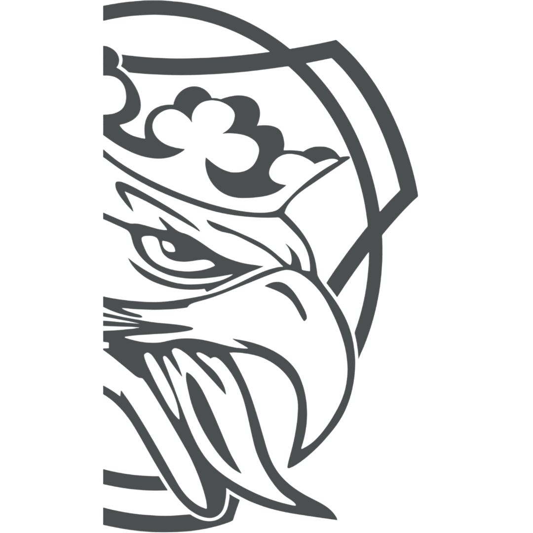 Sticker scania griff king - 073 Mørkegrå - KJoF - 100mm x 168mm - Nej tak