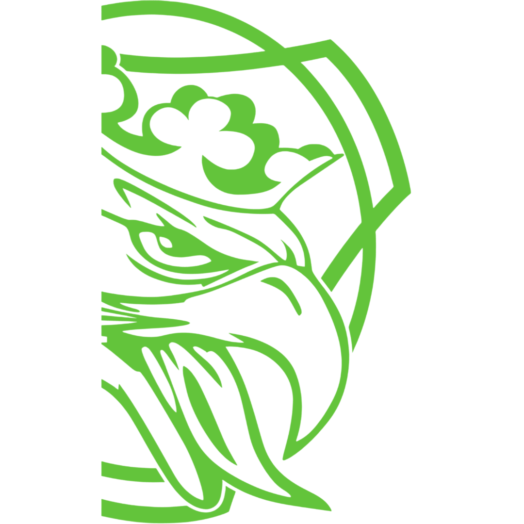 Sticker scania griff king - 063 Lime grøn - KJoF - 100mm x 168mm - Nej tak