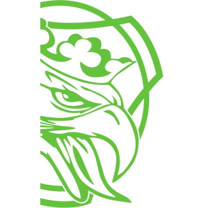 Sticker scania griff king - 063 Lime grøn - KJoF - 100mm x 168mm - Nej tak
