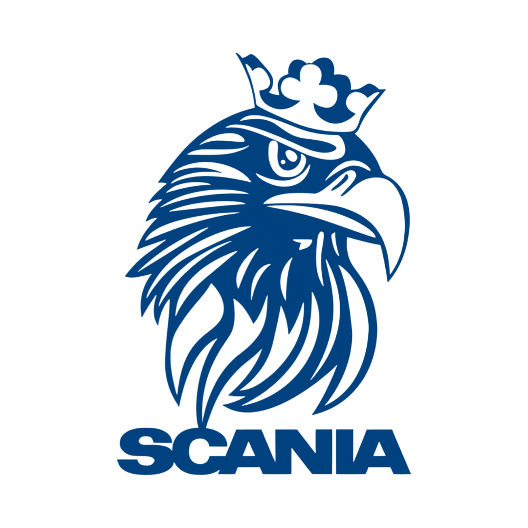 Sticker scania griff krone - 061 Grøn - KJoF - 100mm x 143mm - Nej tak