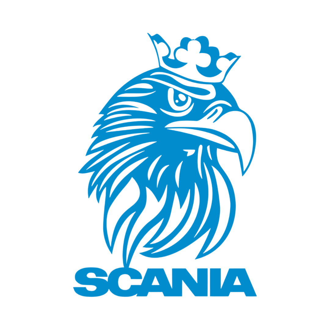Sticker scania griff krone - 061 Grøn - KJoF - 100mm x 143mm - Nej tak