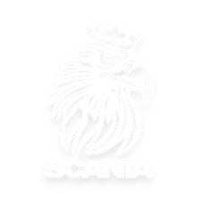 Sticker scania griff krone - 010 Hvid - KJoF - 100mm x 143mm - Nej tak