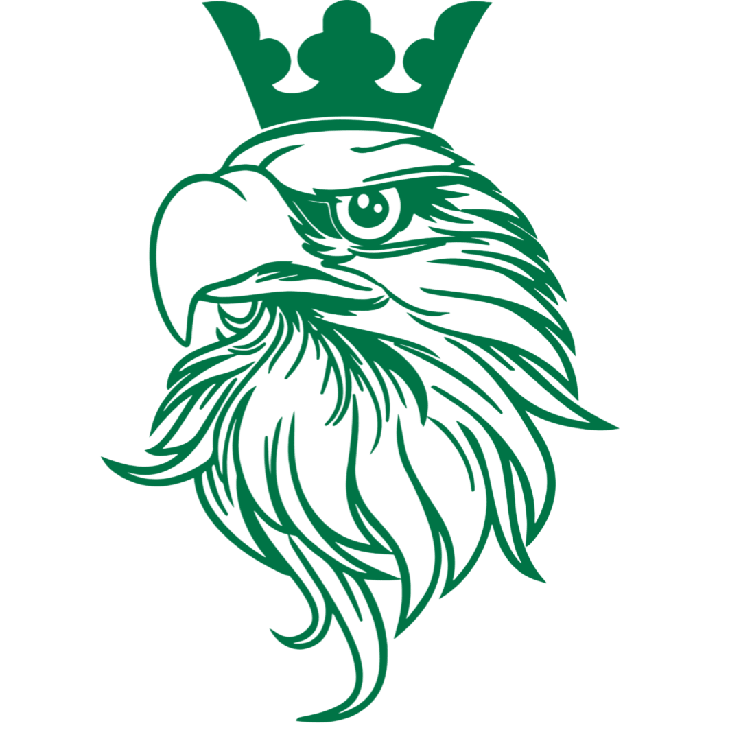 Sticker scania king - 061 Grøn - KJoF - 100mm x 140mm - Nej tak