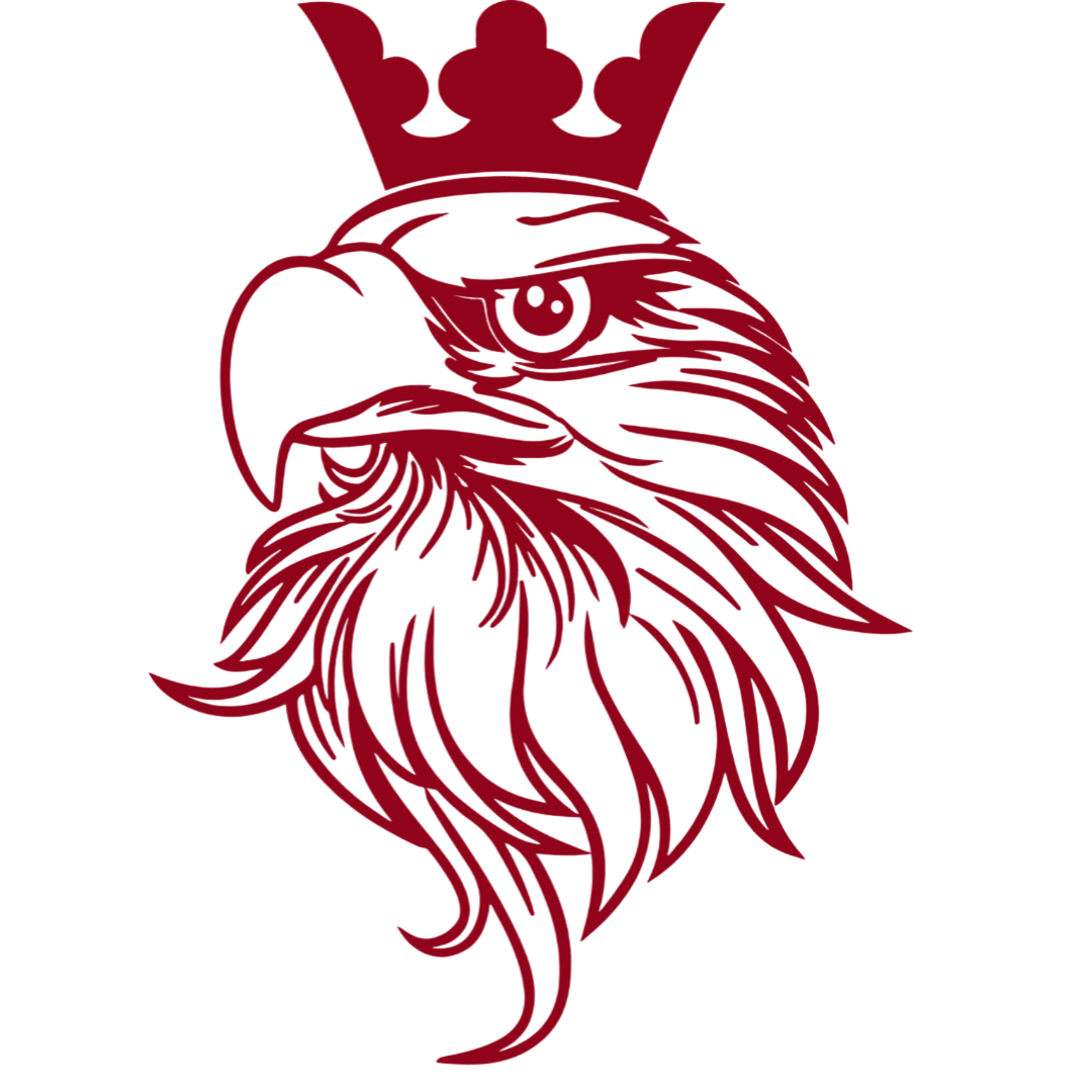 Sticker scania king - 030 Mørkerød - KJoF - 100mm x 140mm - Nej tak