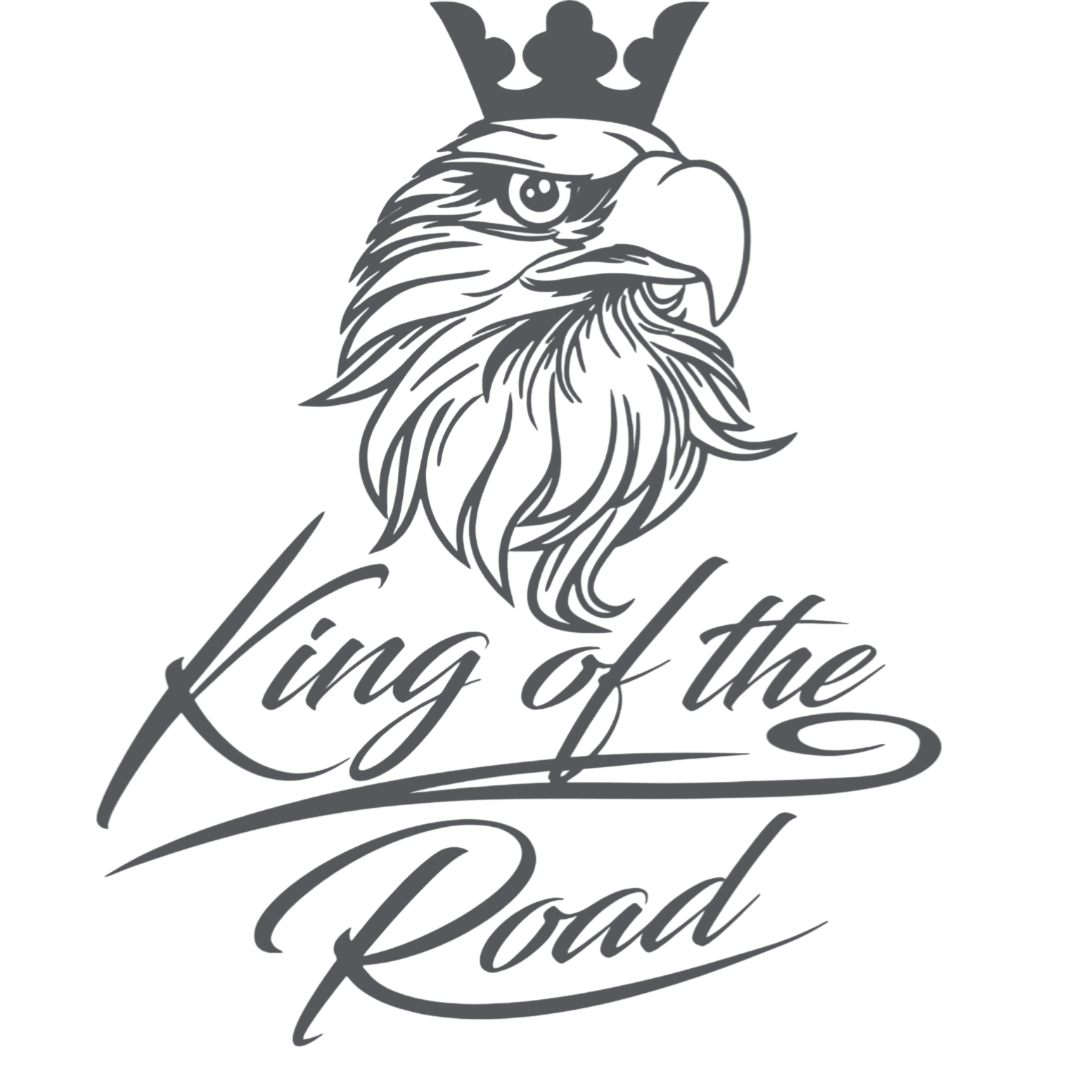 Sticker scania king of the road - 061 Grøn - KJoF - 100mm x 123mm - Nej tak