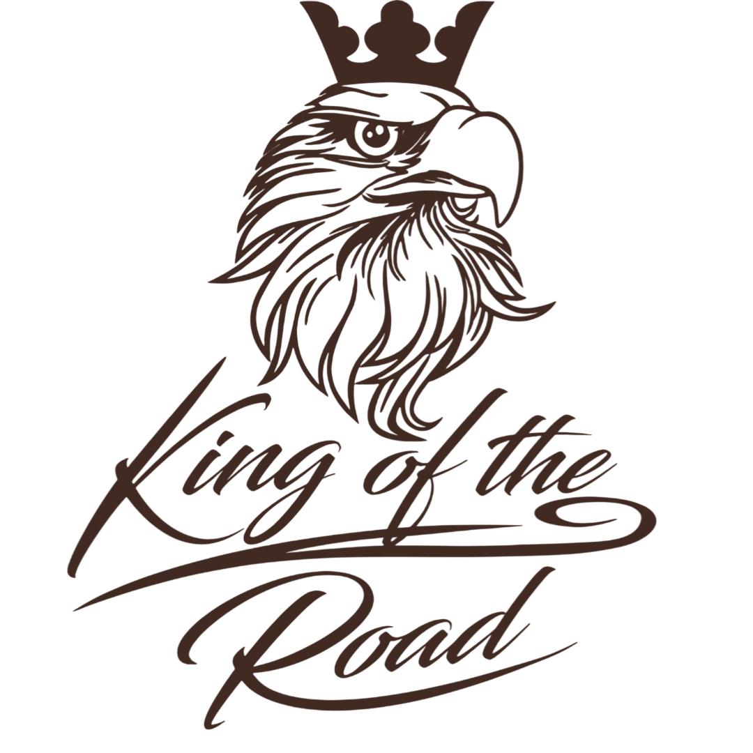 Sticker scania king of the road - 061 Grøn - KJoF - 100mm x 123mm - Nej tak