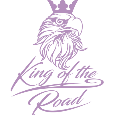 Sticker scania king of the road - 061 Grøn - KJoF - 100mm x 123mm - Nej tak