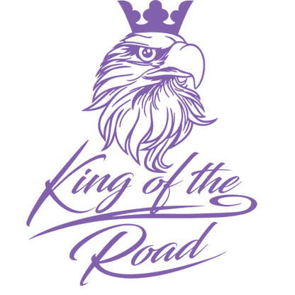 Sticker scania king of the road - 061 Grøn - KJoF - 100mm x 123mm - Nej tak