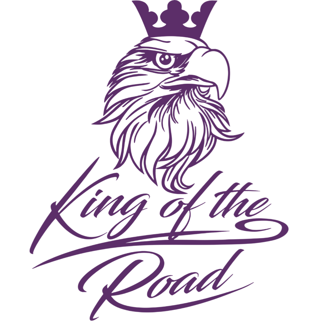 Sticker scania king of the road - 061 Grøn - KJoF - 100mm x 123mm - Nej tak