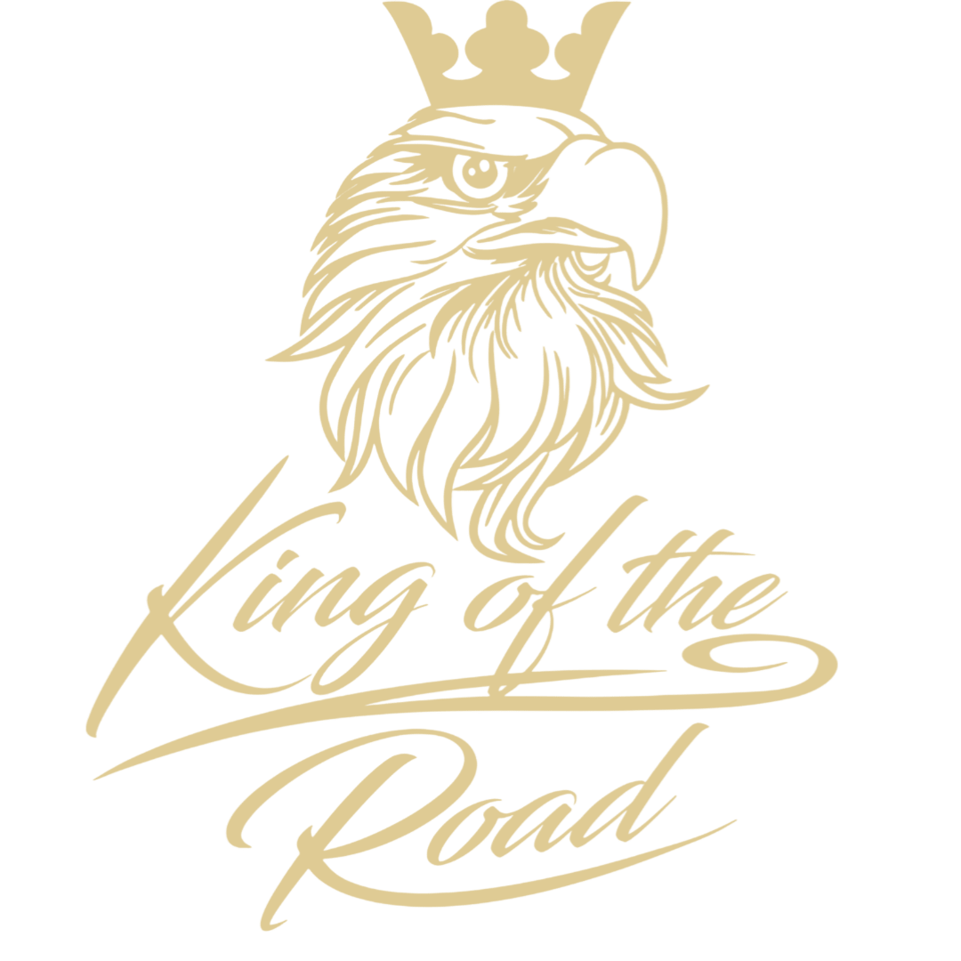 Sticker scania king of the road - 061 Grøn - KJoF - 100mm x 123mm - Nej tak