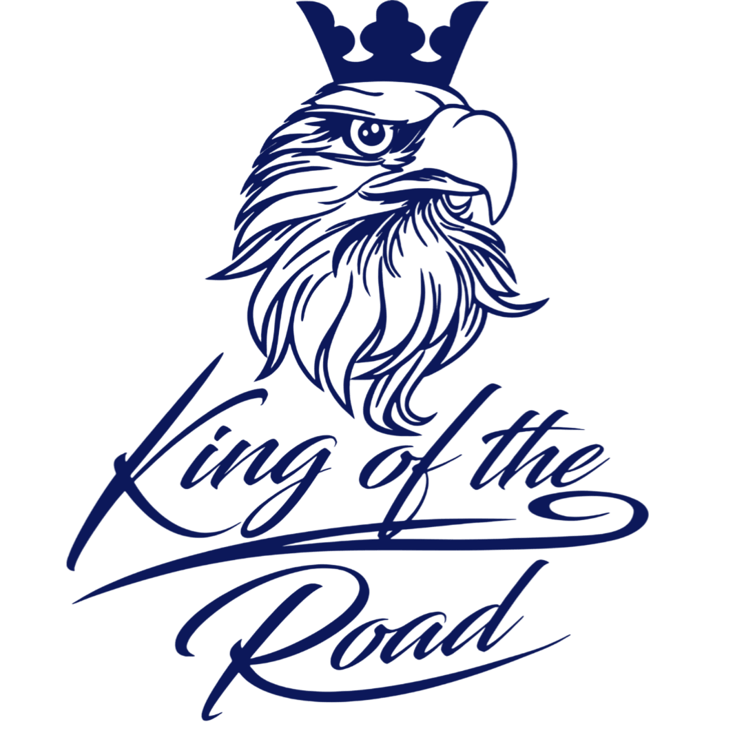 Sticker scania king of the road - 061 Grøn - KJoF - 100mm x 123mm - Nej tak
