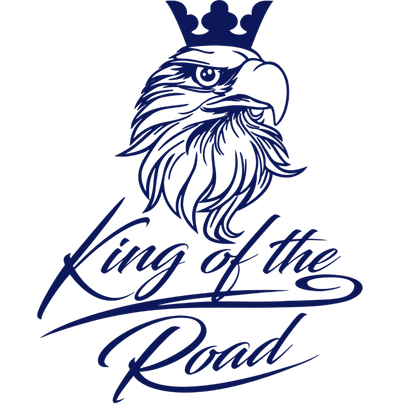 Sticker scania king of the road - 061 Grøn - KJoF - 100mm x 123mm - Nej tak