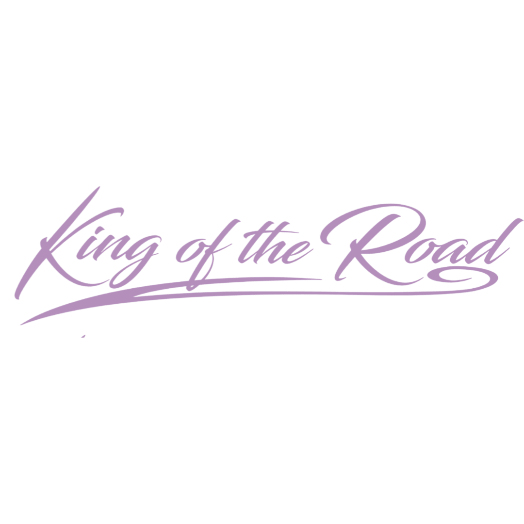 Sticker scania king road - 010 Hvid - KJoF - 100mm x 27mm - Nej tak
