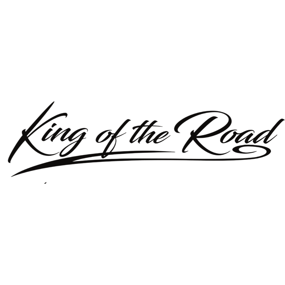 Sticker scania king road - 070 Sort - KJoF - 100mm x 27mm - Nej tak