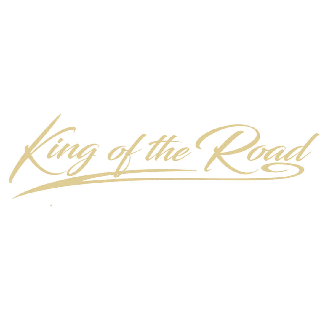 Sticker scania king road - 010 Hvid - KJoF - 100mm x 27mm - Nej tak