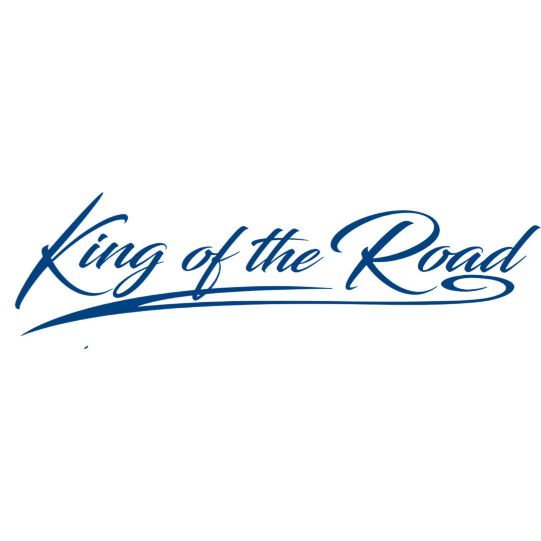 Sticker scania king road - 010 Hvid - KJoF - 100mm x 27mm - Nej tak