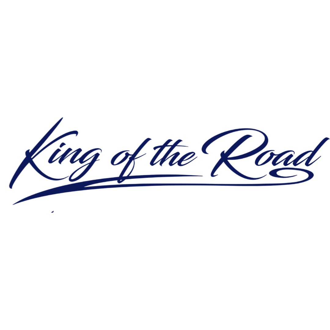 Sticker scania king road - 010 Hvid - KJoF - 100mm x 27mm - Nej tak
