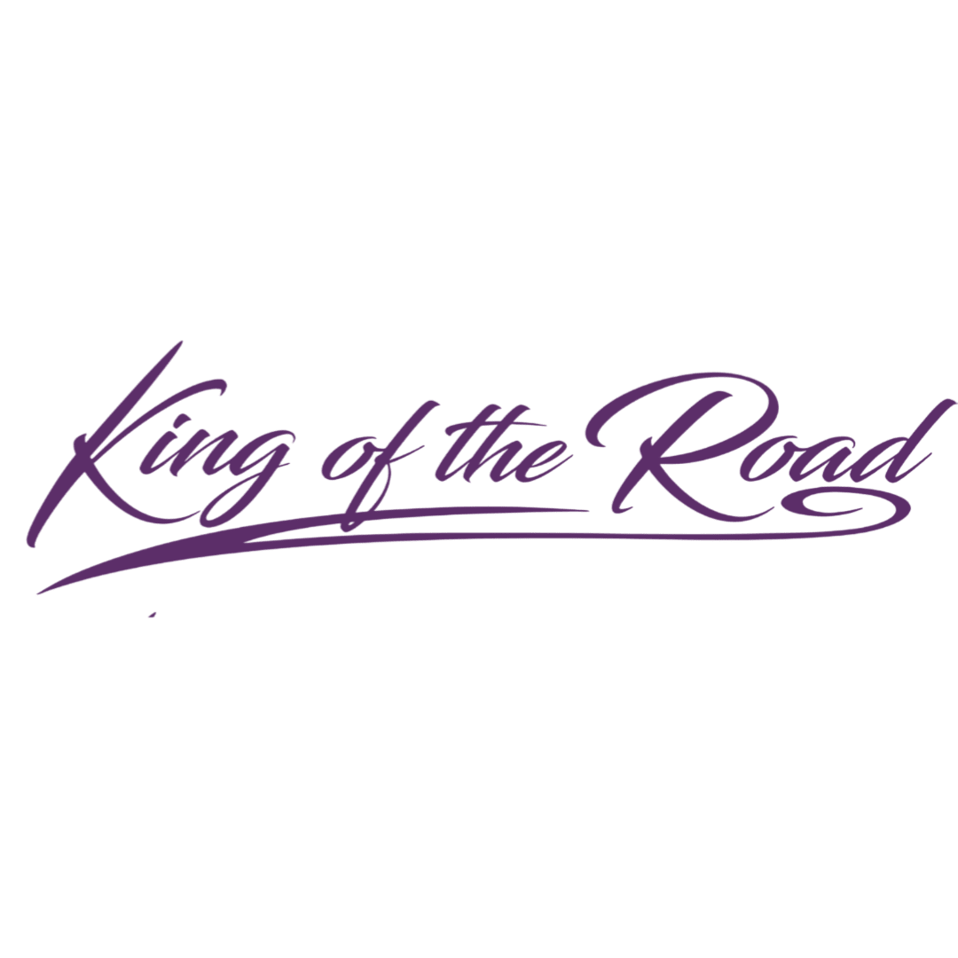Sticker scania king road - 010 Hvid - KJoF - 100mm x 27mm - Nej tak