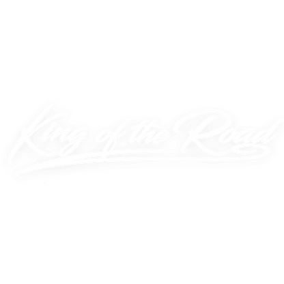 Sticker scania king road - 010 Hvid - KJoF - 100mm x 27mm - Nej tak