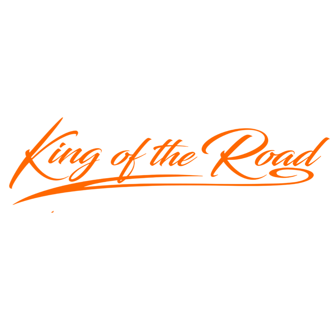 Sticker scania king road - 035 Lys orange - KJoF - 100mm x 27mm - Nej tak