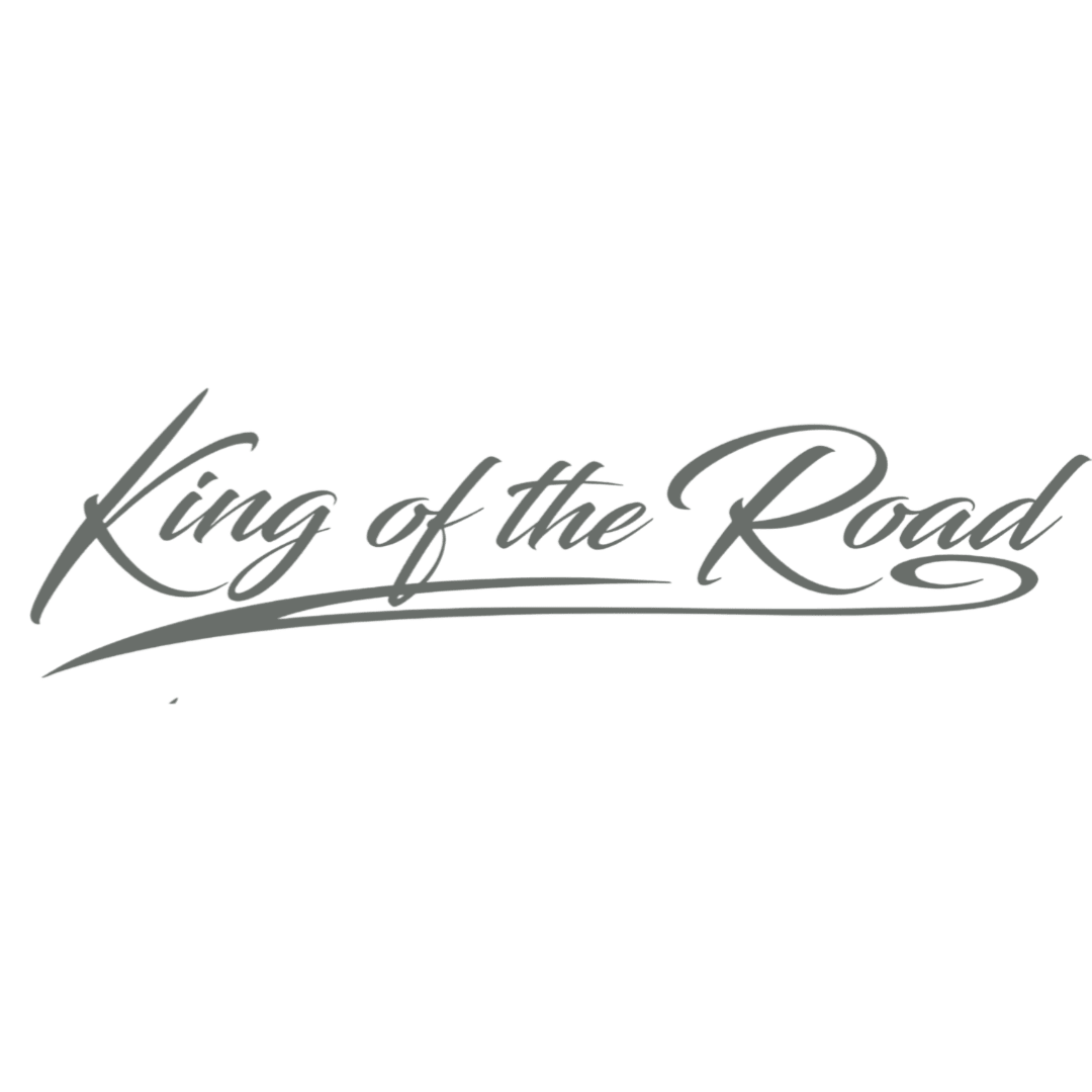 Sticker scania king road - 010 Hvid - KJoF - 100mm x 27mm - Nej tak